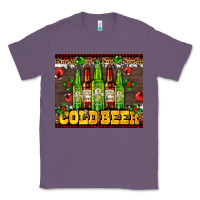 Lavender cold beer with beer bottles Classic Tee - AdoDesignShop