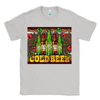 Moon Dust cold beer with beer bottles Classic Tee - AdoDesignShop