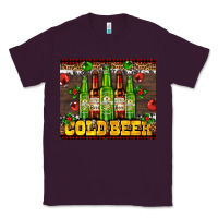 Plum cold beer with beer bottles Classic Tee - AdoDesignShop