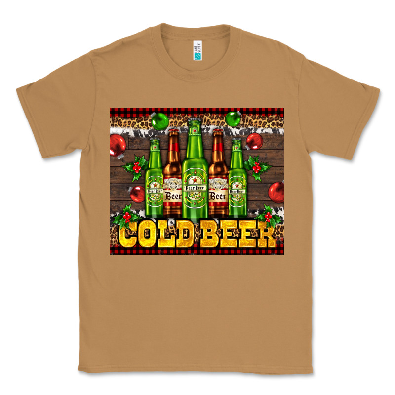 Cold Beer With Beer Bottles Classic Tee by AdoDesignShop | Teevron