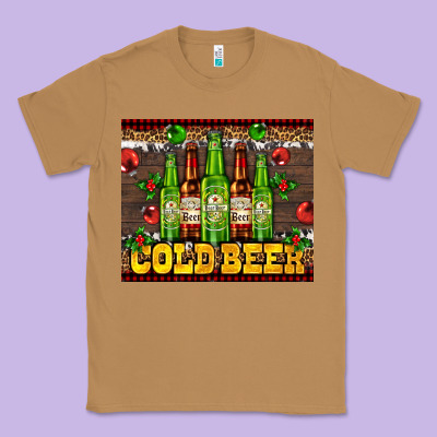 Cold Beer With Beer Bottles Classic Tee Designed By Adodesignshop