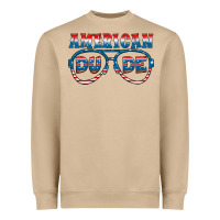 Mushroom american dude Heavyweight Sweatshirt - HRA Design Shop