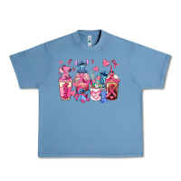 Pebble Blue breast cancer stitch coffee cups Urban Heavy Tee - AdoDesignShop
