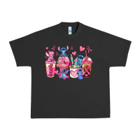 Pigment Black breast cancer stitch coffee cups Urban Heavy Tee - AdoDesignShop