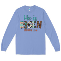Colony Blue he is risen Long Sleeve Tee - Artiststas