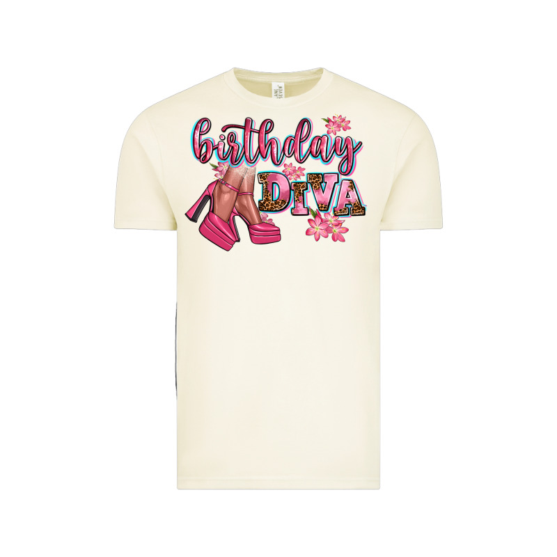 Birthday Diva Vintage Tee by AdoDesignShop | Teevron