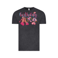 Vintage Black birthday diva Vintage Tee - AdoDesignShop