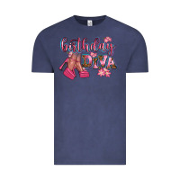 Vintage Denim birthday diva Vintage Tee - AdoDesignShop
