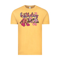 Vintage Mustard birthday diva Vintage Tee - AdoDesignShop
