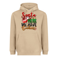 Mushroom Santa here we have cookies Heavyweight Hoodie - NancyCooperArtShop