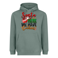 Sage Santa here we have cookies Heavyweight Hoodie - NancyCooperArtShop