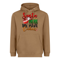 Toasted Coconut Santa here we have cookies Heavyweight Hoodie - NancyCooperArtShop