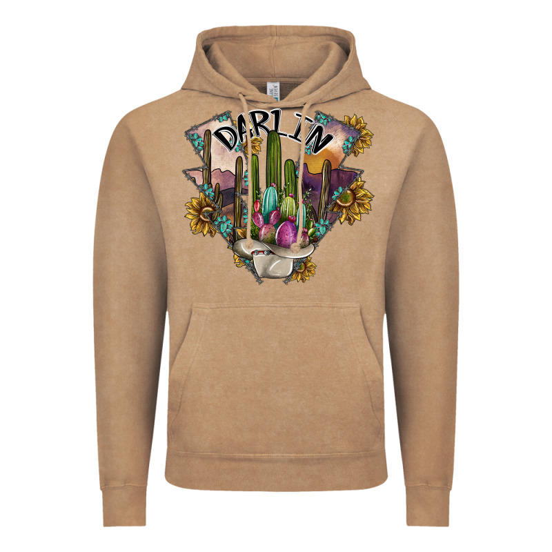 Darlin Vintage Hoodie by SublimationCraftShop | Teevron