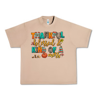 Burro thankful  blessed and kind of a mess Urban Heavy Tee - AdoDesignShop