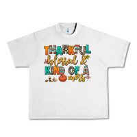 Lunar Rock thankful  blessed and kind of a mess Urban Heavy Tee - AdoDesignShop