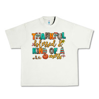 Pistachio thankful  blessed and kind of a mess Urban Heavy Tee - AdoDesignShop