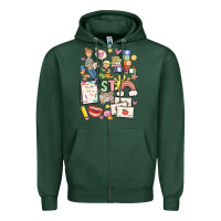 Sports Green can't talk right now doing speech therapy stuff Zipper Hoodie - MaliasSmallBusiness