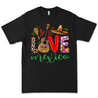 Black Love Mexico Premium Tee - RanaPortraitStore