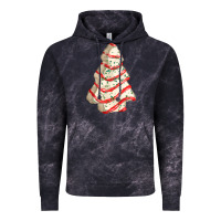 Cloud Black white christmas cake Vintage Hoodie - FaDigitalArtStudio
