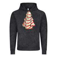 Vintage Black white christmas cake Vintage Hoodie - FaDigitalArtStudio