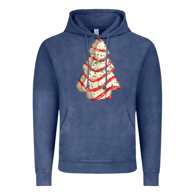 White Christmas Cake Vintage Hoodie by FaDigitalArtStudio | Teevron