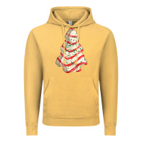 Vintage Mustard white christmas cake Vintage Hoodie - FaDigitalArtStudio