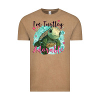 Vintage Coffee i'm turtley adorable Vintage Tee - JahusDesignShop