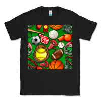 Black physical education class seamless pattern Classic Tee - BundleAndBundleShop