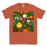 Copper physical education class seamless pattern Classic Tee - BundleAndBundleShop