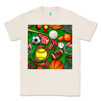 Natural physical education class seamless pattern Classic Tee - BundleAndBundleShop