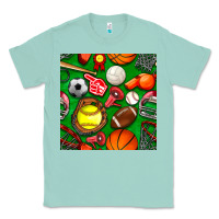 Seafoam physical education class seamless pattern Classic Tee - BundleAndBundleShop
