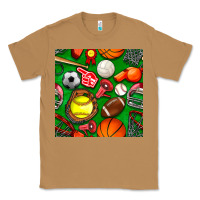 Toasted Coconut physical education class seamless pattern Classic Tee - BundleAndBundleShop