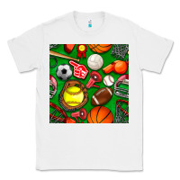White physical education class seamless pattern Classic Tee - BundleAndBundleShop