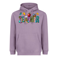 Lavender Easter Teacher Heavyweight Hoodie - NancyCooperArtShop