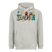 Moon Dust Easter Teacher Heavyweight Hoodie - NancyCooperArtShop