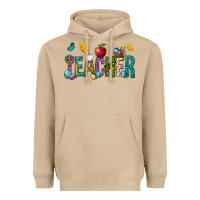 Mushroom Easter Teacher Heavyweight Hoodie - NancyCooperArtShop