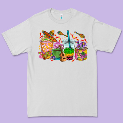 Premium Tee Mexico coffee cups