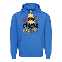 True Royal chicks dig me Zipper Hoodie - MaliasSmallBusiness