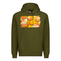 Army Green Colorado Cantaloupe Background Premium Hoodie - Bettercallsaul