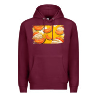Burgundy Colorado Cantaloupe Background Premium Hoodie - Bettercallsaul