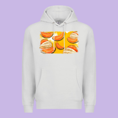 Colorado Cantaloupe Background Premium Hoodie Designed By Bettercallsaul