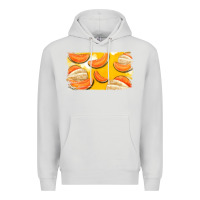 Dove Grey Colorado Cantaloupe Background Premium Hoodie - Bettercallsaul