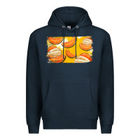 Navy Colorado Cantaloupe Background Premium Hoodie - Bettercallsaul