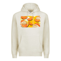 Oatmeal Heather Colorado Cantaloupe Background Premium Hoodie - Bettercallsaul