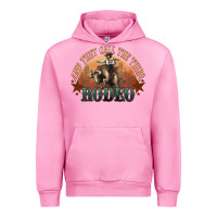 Fuchsia Pink And they call the thing rodeo bull bullfighter Urban Hoodie - HowdyJamesFarm