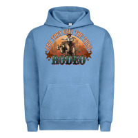 Pigment Pebble Blue And they call the thing rodeo bull bullfighter Urban Hoodie - HowdyJamesFarm