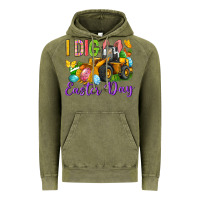 Vintage Olive I dig Easter Day Vintage Hoodie - Neo Western