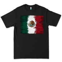 Black Mexican Flag Premium Tee - RanaPortraitStore