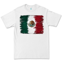 White Mexican Flag Premium Tee - RanaPortraitStore