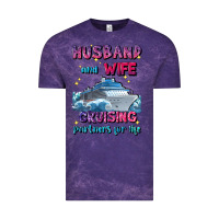 Cloud Purple husband and wife cruising partners for life Vintage Tee - JahusDesignShop
